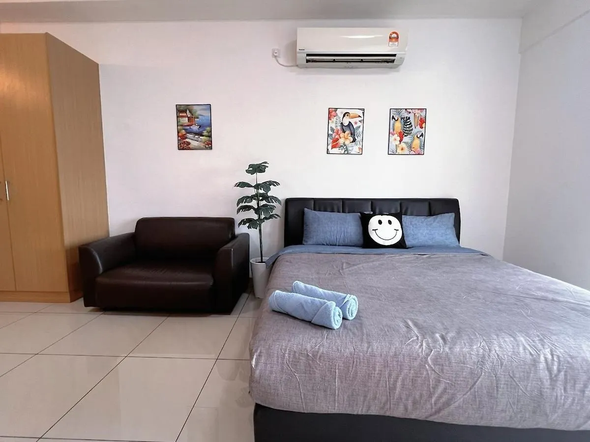 Apartment Spacious Cozy Studio 1-3 Pax At D Secret Garden - Kempas-Setia Tropika-Jb Centre-Mid Valley-Paradigm-Utm, Business Welcome Johor Bahru
